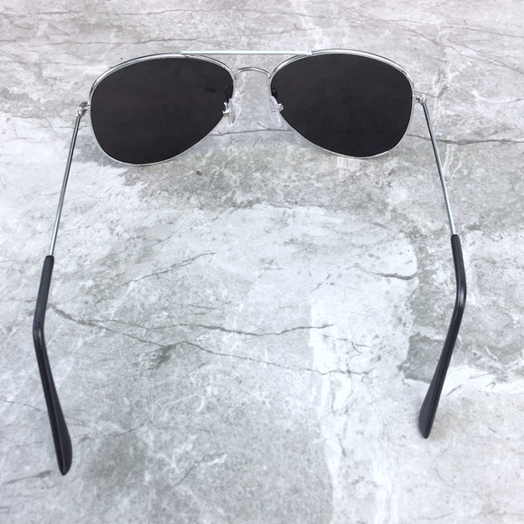 ARCTIC Aviator Blue Silver Mirror Men’s Sunglasses - Picture 3 of 8